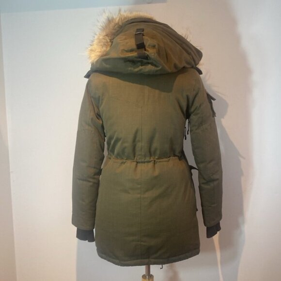 Nobis Cindy women’s parka army green size small - Picture 5 of 16